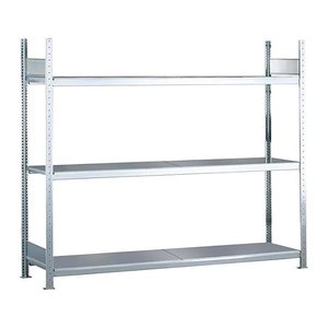 SCHULTE Schwerlast-Weitspannregal WS 2000 15506 silber 150,0 x 80,0 x 200,0 cm
