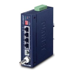 PLANET 1-Port BNC/RJ11 to 4-Port Gigabit Ethernet Extender