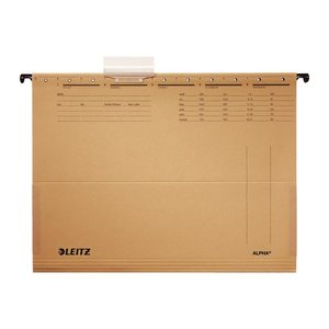 LEITZ Hängetaschen ALPHA® 1916 naturbraun, 25 St.