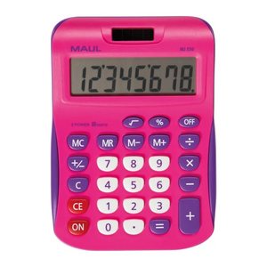 MAUL MJ 550 Tischrechner pink