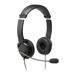 Kensington Headset Hi-Fi mit Mikrofon, USB-A 1.80m Kabel,sw