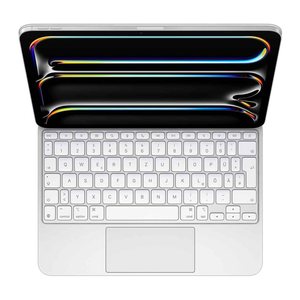 Apple Magic Keyboard Tablet-Tastatur weiß geeignet für Apple iPad Pro 11“ (M4)