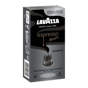 LAVAZZA Espresso Maestro Ristretto Kaffeekapseln, Arabica- und Robustabohnen kräftig, 10 St.