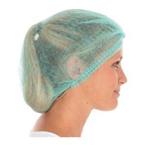 HYGONORM unisex Klipphauben light grün Größe Mittel 100 St.