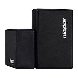relaxdays Yogablock schwarz