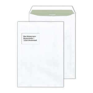 MAILmedia Versandtaschen Envirelope® DIN C4 mit Fenster weiß 250 St.