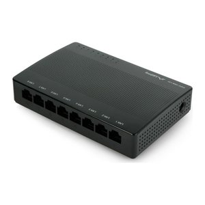 LANBERG Switch 8-Port 1Gb/s unmanag. Gigab.Eth. Desktop 12V