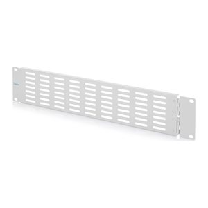 DIGITUS Blindabdeckung 2HE 482,6mm (19")-Schränke, grau