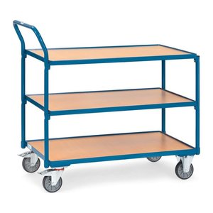 fetra Tischwagen 2752 blau 50,0 x 113,5 x 104,0 cm