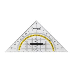 WESTCOTT Geometrie-Dreieck 25,0 cm