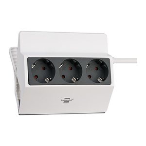 Brennenstuhl Steckdosenleiste 3x 3m ws/anth