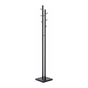 HAKU Möbel Kleiderständer 21553 schwarz Metall 8 Haken 29,0 x 176,0 cm, 1 St.