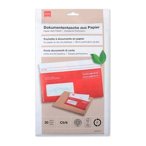 ELCO Lieferscheintaschen QuickVitro Papier DIN C5 20 St.