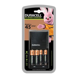 DURACELL Hi-Speed Akku-Schnellladegerät inkl. Akkus