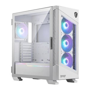 MSI GEH Midi MPG VELOX 100R White Tempered Glas/System Fan