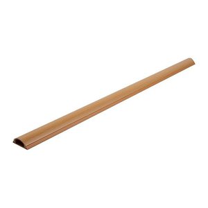 DELOCK Kabelkanal selbstklebend 30 x 11mm 1m Holzoptik braun