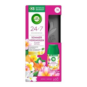AIRWICK Duftspender Freshmatic Max Sommervergnügen fruchtig 250 ml, 1 Set