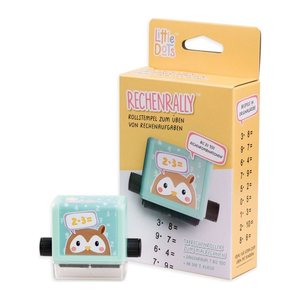 trodat Rollstempel Little Dots Rechenrally selbstfärbend ohne Logo, 1 St.