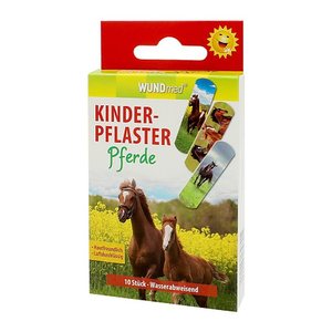 WUNDmed® Pflaster Pferde 02-115 bunt 1,9 x 6,3 cm, 10 St.