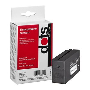 dots  schwarz Druckerpatrone kompatibel zu HP 957XL (L0R40AE)