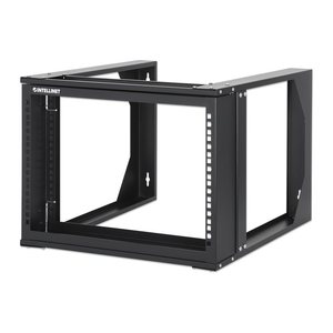 INTELLINET 19" Open Frame Rack 2 Schienen 6HE T:450mm schwrz