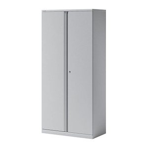 BISLEY Stahlschrank Essentials YECB09194S645 lichtgrau 4 Fachböden 91,4 x 47,0 x 197,0 cm, aufgebaut, 1 St.