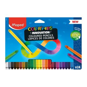 maped Color Peps Buntstifte farbsortiert, 24 St.