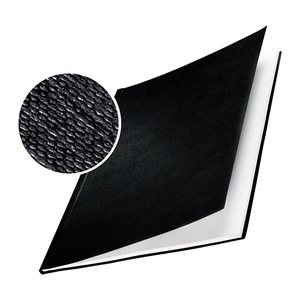 LEITZ Buchbindemappen schwarz Hardcover für 141 - 175 Blatt DIN A4, 10 St.