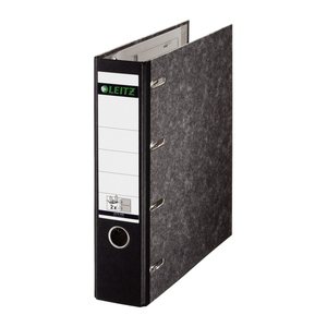 LEITZ 1092 Doppelordner schwarz Karton 7,5 cm, 1 St.