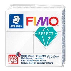 FIMO Mod.masse Fimo effect weiß transluz