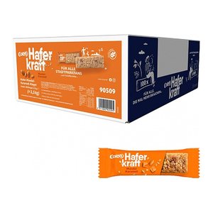 CORNY Haferkraft Mandel Karamell Müsliriegel 100 Riegel, 100 St.