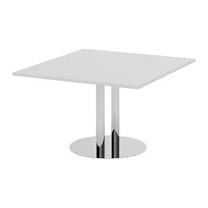 HAMMERBACHER Verbindungsplatte KT12S lichtgrau, chrom rechteckig 120,0 x 130,0 x 74,0 cm