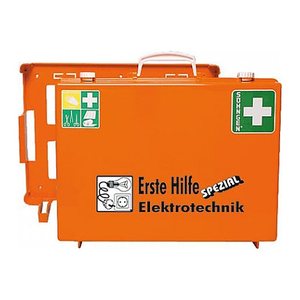 SÖHNGEN Erste-Hilfe-Koffer SPEZIAL MT-CD Elektrotechnik DIN 13157 + Erweiterung orange