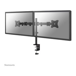 Neomounts Monitor-Halterung NM-D135DBLACK schwarz für 2 Monitore, Tischklemme, Tischbohrung