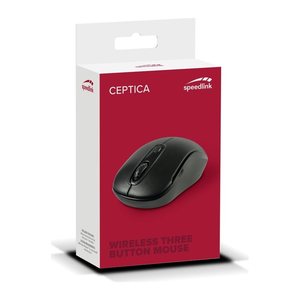 speedlink Ceptica Maus kabellos schwarz