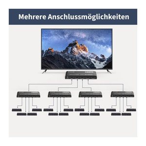 INCA HDMI-Splitter HDMI->5xHDMI2.0/4K/600MHz/6Gbit/s sw