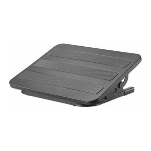 MANHATTAN Ergonomische Fußstütze 300x380mm Fläche gummiert