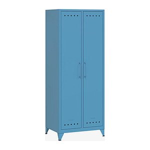 BISLEY Stahlschrank Fern Maxi FERMAX605 blau 1 Fachboden 70,0 x 51,0 x 180,0 cm, aufgebaut, 1 St.