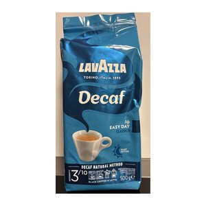LAVAZZA Caffé Decaffeinato entkoffeiniert  Kaffeebohnen, Arabica- und Robustabohnen 500 g