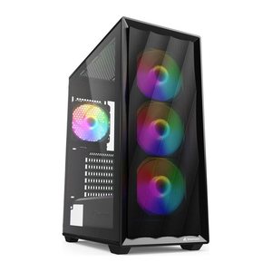 Sharkoon Gehäuse VK4 Rainbow ATX 1xGlas schwarz