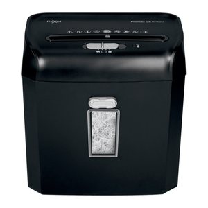 Rexel ProMax RPX612 Aktenvernichter mit Partikelschnitt P-4, 4 x 40 mm, bis 6 Blatt, schwarz