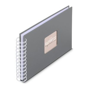 hama Fotoalbum Fine Art neutral 24,0 x 17,0 cm, 50 weiße Seiten