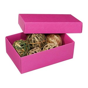 BUNTBOX M Geschenkboxen 1,1 l pink 17,0 x 11,0 x 6,0 cm, 3 St.