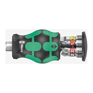 Wera Schraubendreher-Set Kraftform Kompakt Stubby Magazin 2 05008874001 6-tlg.