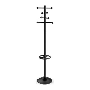 MAUL Kleiderständer MAULsaphir 9401090 schwarz Metall 8 Haken 38,0 x 171,0 cm, 1 St.