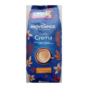 MÖVENPICK CAFFÈ CREMA Kaffeebohnen, Arabicabohnen kräftig, 1 kg