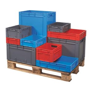 SCHULTE Eurobox grau 40,0 x 60,0 x 42,0 cm, 1 St.