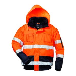 elysee® unisex Warnjacke VOLKER orange, marine Größe S