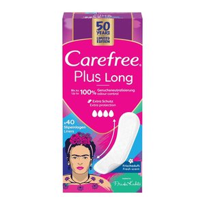 Carefree Slipeinlagen Plus Long mit Frischeduft, 40 St.