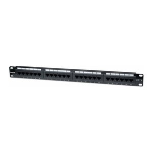 INTELLINET Patchpanel 1HE 24-Port Cat6 UTP sw